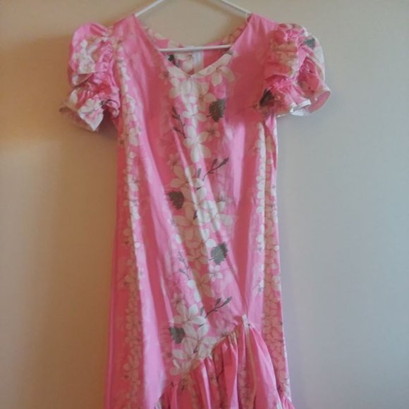 Two Palms Hawaii Dresses & Skirts - Made in Hawaii Long Muʻumuʻu | Aloha Wear | Pink